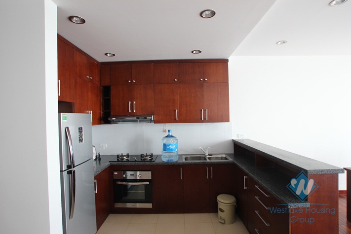 03 bedroom serviced apartment for lease in West lake area, Hanoi